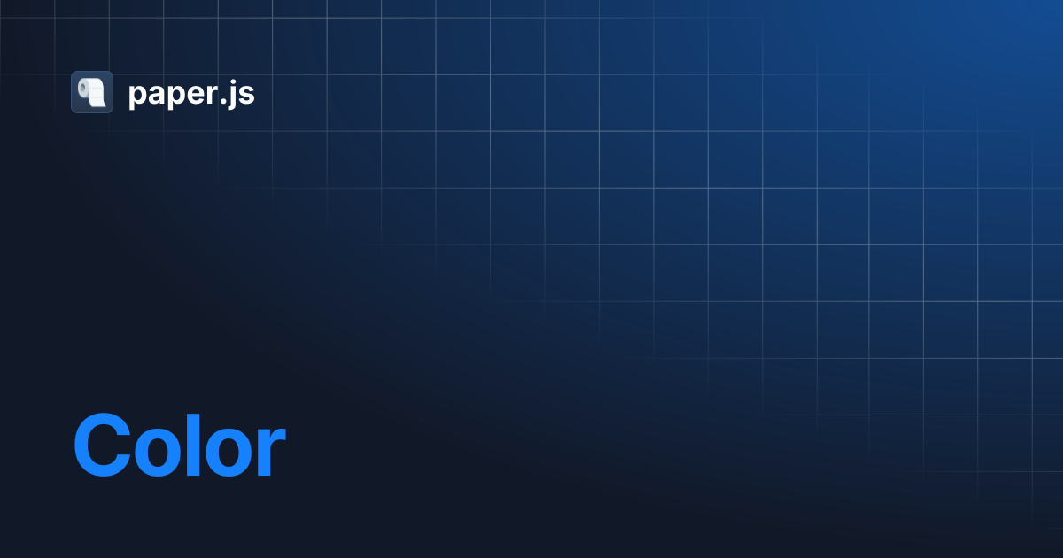 Color | paper.js